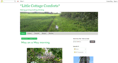 Desktop Screenshot of littlecottagecomforts.blogspot.com
