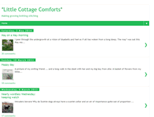 Tablet Screenshot of littlecottagecomforts.blogspot.com