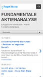 Mobile Screenshot of aktienanalyse-fundamental.blogspot.com