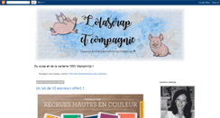 Desktop Screenshot of lolascrapetcompagnie.blogspot.com