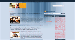 Desktop Screenshot of download-latest-hindi-movie-songs.blogspot.com