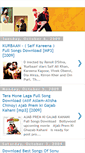 Mobile Screenshot of download-latest-hindi-movie-songs.blogspot.com