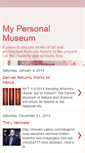 Mobile Screenshot of mypersonalmuseum.blogspot.com