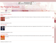 Tablet Screenshot of mypersonalmuseum.blogspot.com