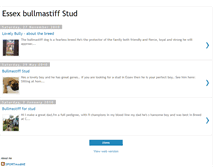 Tablet Screenshot of bullmastiffstud.blogspot.com
