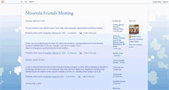 Desktop Screenshot of missoulafriendsmeeting.blogspot.com