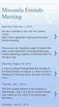 Mobile Screenshot of missoulafriendsmeeting.blogspot.com