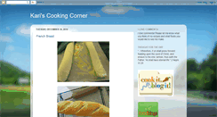 Desktop Screenshot of karicookingcorner.blogspot.com
