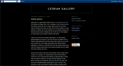 Desktop Screenshot of lesbian-gallery.blogspot.com