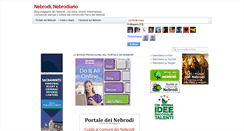 Desktop Screenshot of nebrodiario.blogspot.com