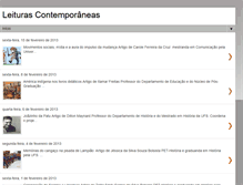Tablet Screenshot of historiacontemporaneaufs.blogspot.com
