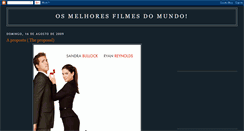 Desktop Screenshot of melhoresfilmesdomundo.blogspot.com