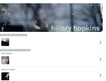 Tablet Screenshot of hillaryhopkins.blogspot.com