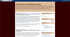Desktop Screenshot of g1hendersons.blogspot.com