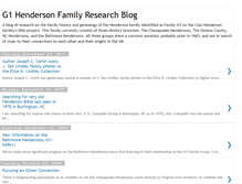 Tablet Screenshot of g1hendersons.blogspot.com