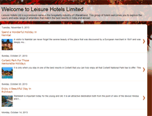 Tablet Screenshot of leisure-hotels.blogspot.com