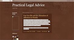 Desktop Screenshot of nefloridalawyer.blogspot.com