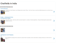 Tablet Screenshot of chatfieldsinindia.blogspot.com