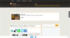 Desktop Screenshot of bloggerz-template.blogspot.com