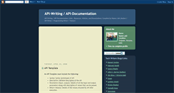 Desktop Screenshot of api-writing.blogspot.com