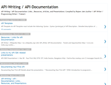 Tablet Screenshot of api-writing.blogspot.com