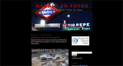 Desktop Screenshot of madridymicamara.blogspot.com
