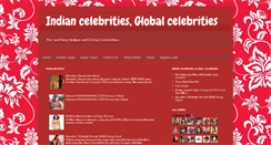 Desktop Screenshot of indianglobalcelebrities.blogspot.com