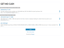 Tablet Screenshot of get-mo-cash.blogspot.com