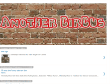 Tablet Screenshot of anothercircus.blogspot.com