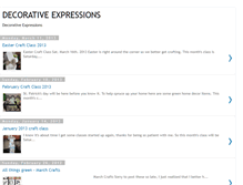 Tablet Screenshot of jensdecorativeexpressions.blogspot.com