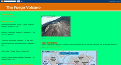 Desktop Screenshot of fuegovolcano.blogspot.com