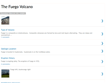 Tablet Screenshot of fuegovolcano.blogspot.com
