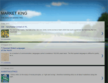 Tablet Screenshot of marketking.blogspot.com