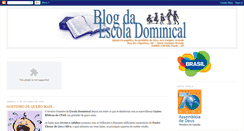 Desktop Screenshot of blogdaescoladominical.blogspot.com