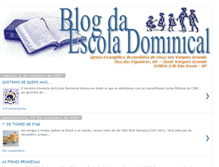 Tablet Screenshot of blogdaescoladominical.blogspot.com
