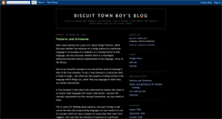 Desktop Screenshot of biscuittown.blogspot.com