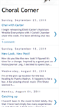 Mobile Screenshot of choralcorner.blogspot.com