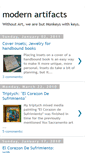 Mobile Screenshot of modernartifacts.blogspot.com