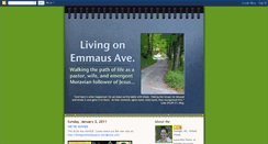 Desktop Screenshot of livingonemmausave.blogspot.com