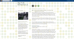 Desktop Screenshot of dogwalkdowntownla.blogspot.com