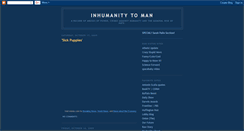 Desktop Screenshot of inhumanitytoman.blogspot.com