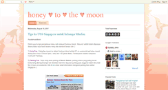 Desktop Screenshot of honeytothemoon.blogspot.com