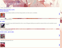 Tablet Screenshot of hilosdesabores.blogspot.com