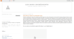 Desktop Screenshot of lesbonsingredients.blogspot.com