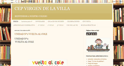 Desktop Screenshot of cepvirgendelavilla.blogspot.com