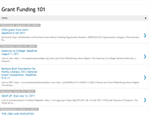 Tablet Screenshot of higheredgrantinfo.blogspot.com