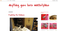 Desktop Screenshot of anythinggoesheremarketplace.blogspot.com