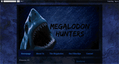 Desktop Screenshot of megalodonhunters.blogspot.com