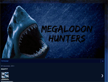 Tablet Screenshot of megalodonhunters.blogspot.com