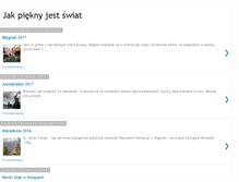 Tablet Screenshot of jakpieknyjestswiat.blogspot.com